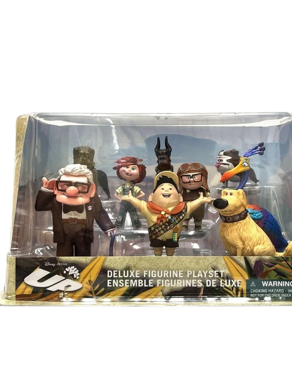 DISNEY Pixar UP Deluxe Figurine Playset 9-Piece Figure Set NIB